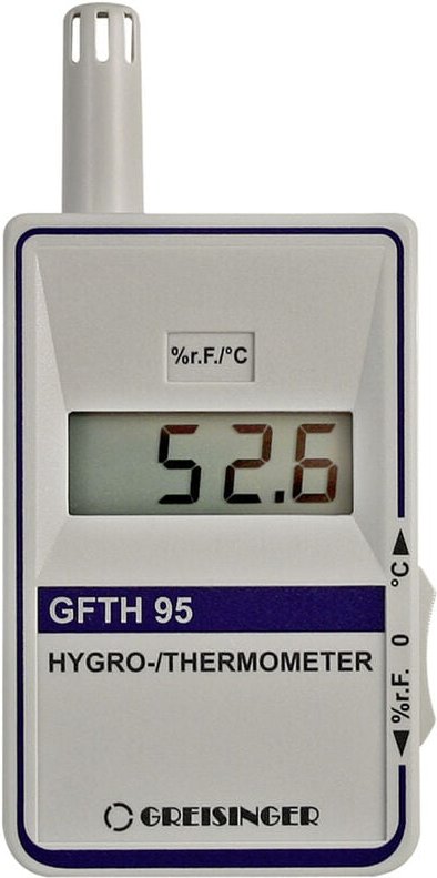 Greisinger - gfth 95 Luftfeuchtemessgerät (Hygrometer) 10 % rF 95 % rF
