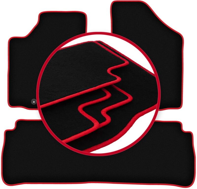 CARLUX-RED Autofußmatten für: Nissan Murano Z50 SUV (2003-2008)