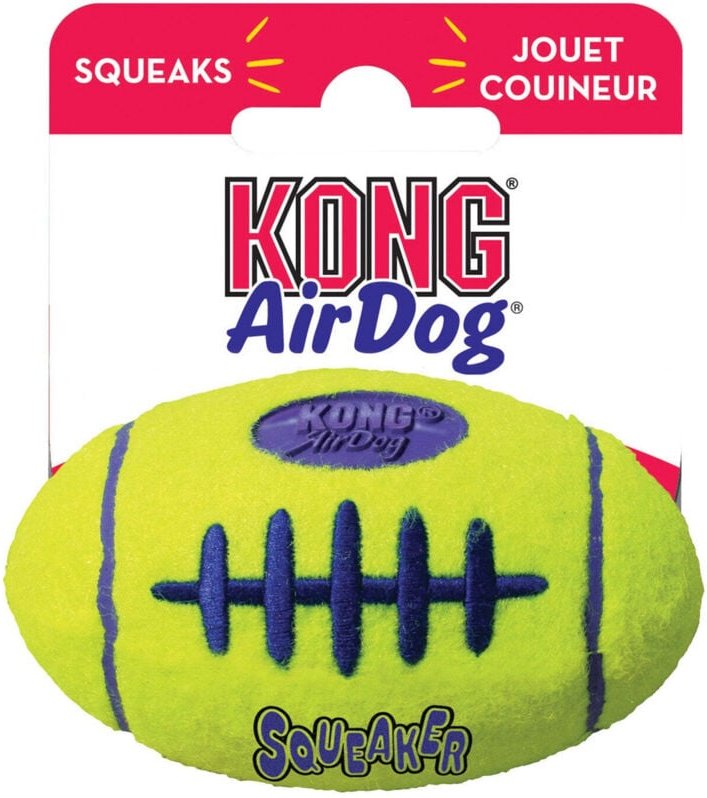 Kong air squeaker fuball gro