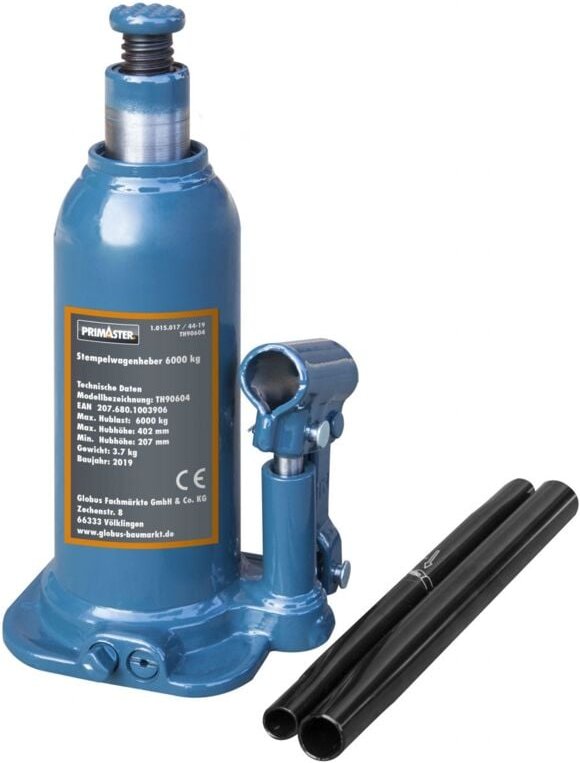 Primaster - Stempelwagenheber 6000 kg Wagenheber Hydraulikheber Stempelheber