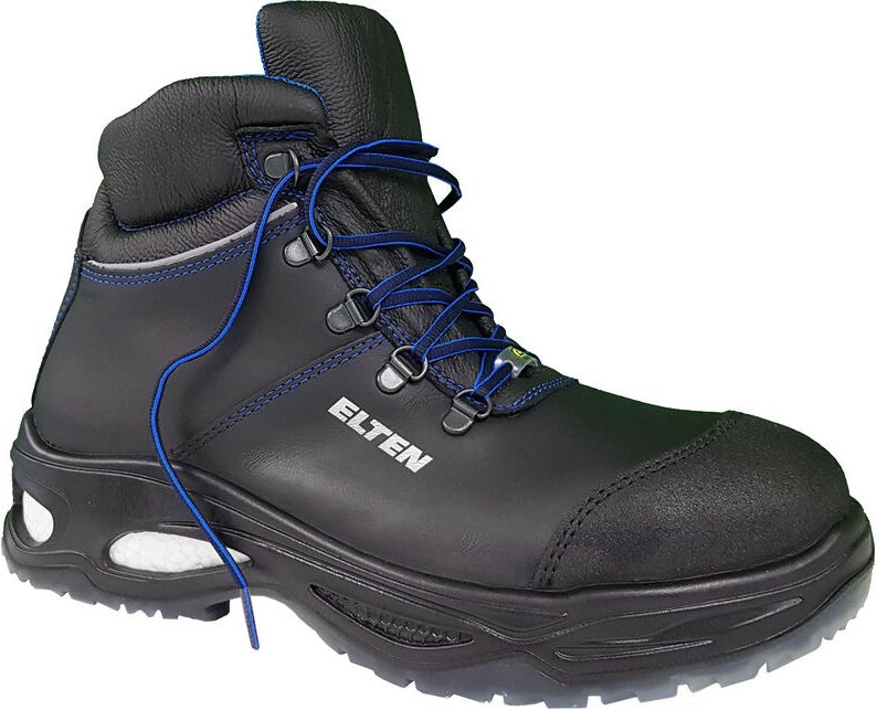 Thumbnail - Milton Stiefel Mid S3 esd schwarz/blau Gr. 43 - Elten