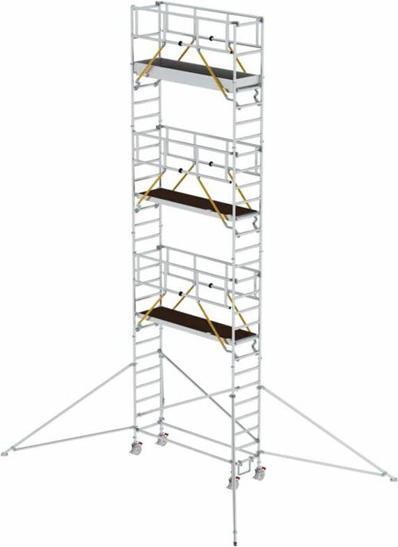 MUNK Rollgerüst SG mit Ausleger 0,75x2,45m Plattform 9,55m AH