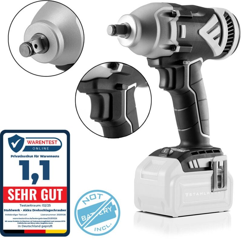 Brushless Akku Drehschlagschrauber ADS-20 st ohne Akku - Stahlwerk