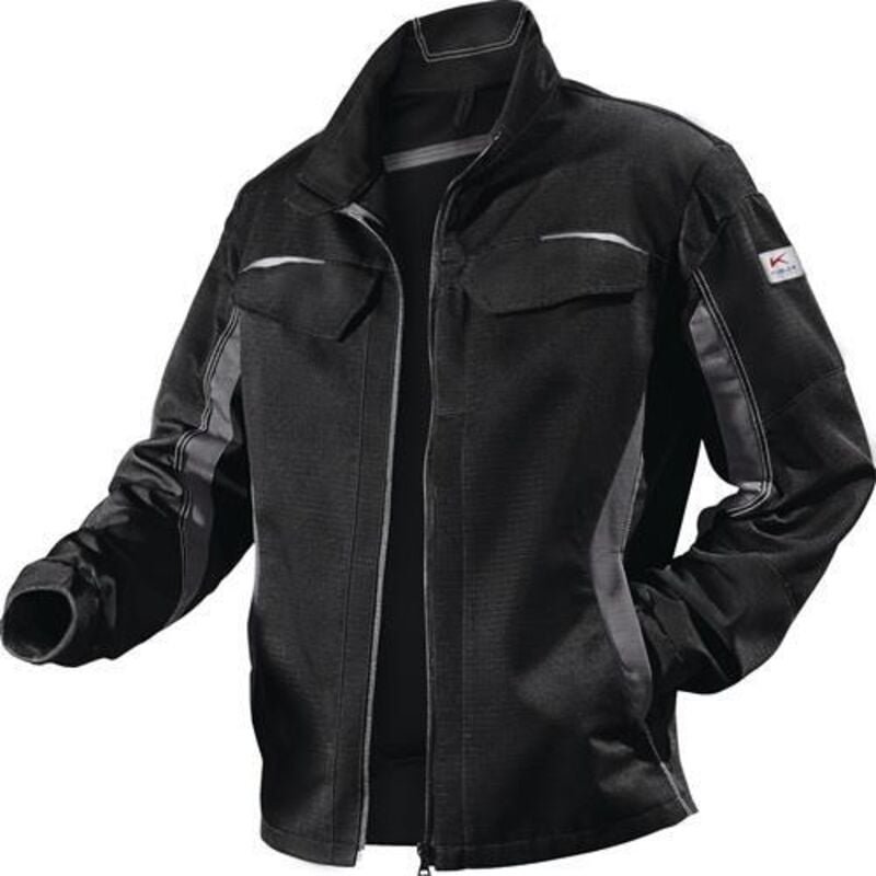 Kübler Jacke Pulsschlag Gr. 54 schwarz/anthrazit