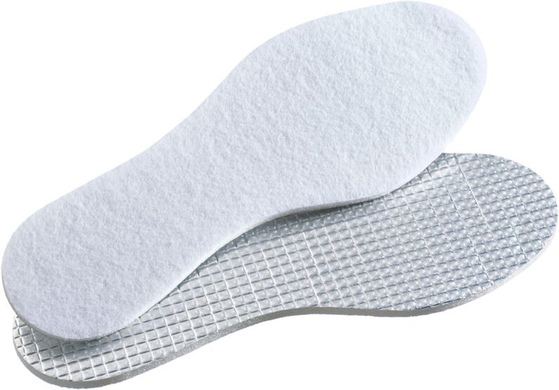 Alu - einlegesohle Lauffläche aus Schurwolle Craftland 3656 Gr.46