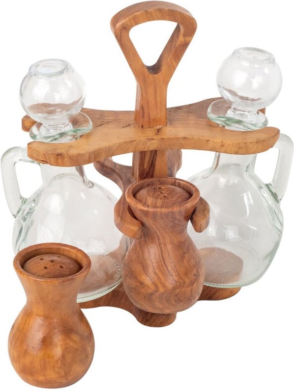 Zaida Menage-Basis – hochwertiges Küchenutensil aus Olivenholz