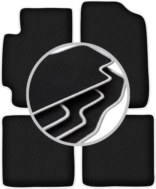 CARLUX-SILVER Autofußmatten für: Toyota Avalon I Limousine (1994-1999)