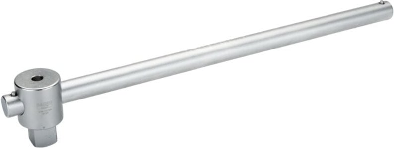 Bahco 1 Quergriff mit Gleitstück, Vierkantantrieb und matter Oberfläche, 508 mm