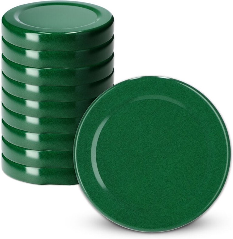 Deckel fi58 10er Pack grün - Kadax