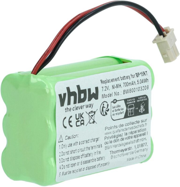 Vhbw - Akku kompatibel mit Dogtra 1200 Transmitter, 1100NC Transmitter, 1600 Transmitter Hundehalsband Hunde-Trainer (70...