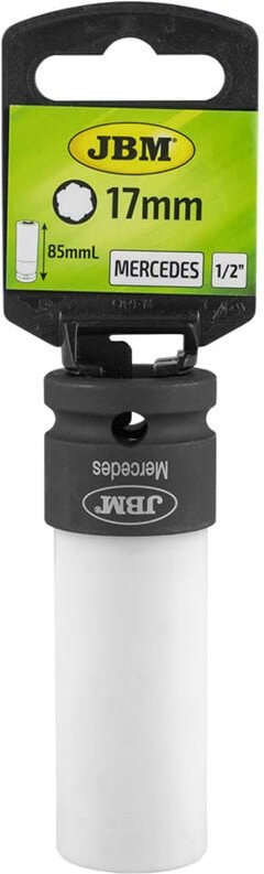 JBM - 1/2' Schlagschrauber-Steckschlüssel für 17mm Leichtmetallfelgen. mercedes 14173