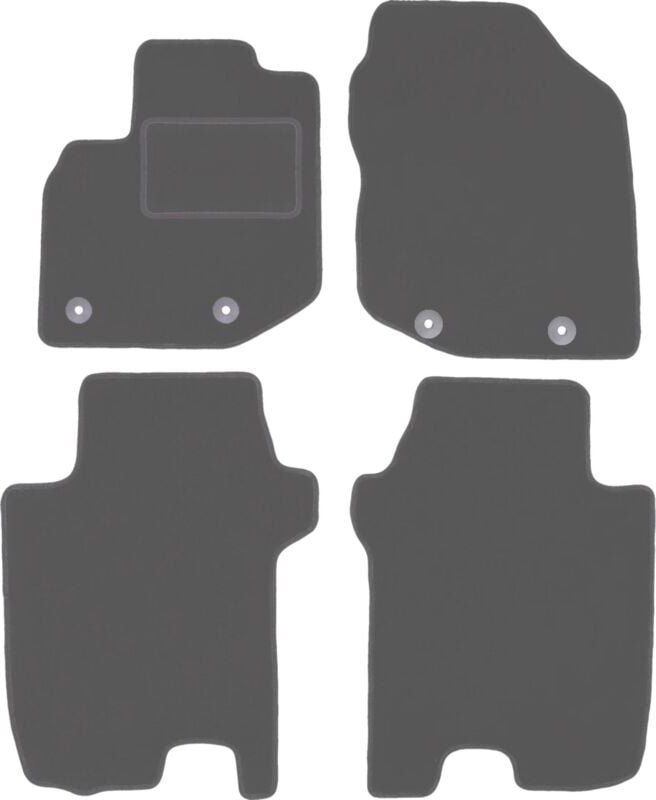 Graphit-Fußmatten für: Honda Jazz III Fließheck (2008-2011)