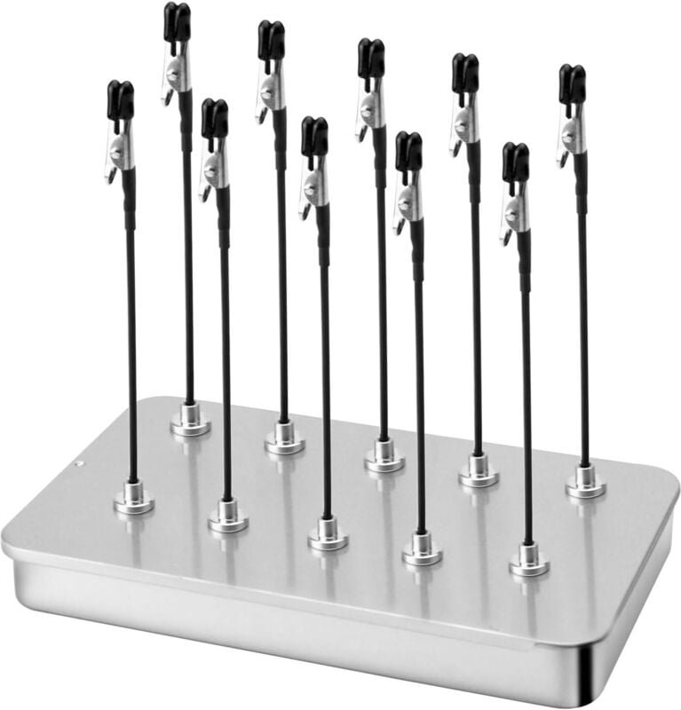 YIJOY Armlehnenbezüge, Lammfell Samt Armlehnenschoner mit Taschen, rutschfest, TV Sesselbezug, abnehmbar, waschbar (Schw...