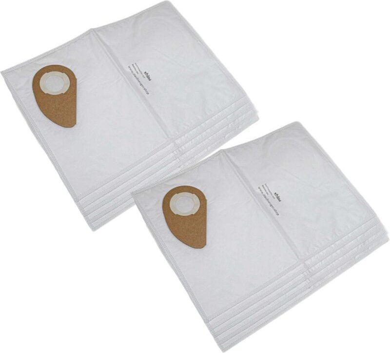 10x Staubsaugerbeutel kompatibel mit Nilfisk Buddy ii 12, 18, 18 inox, 18 l, 18 t, 18 t inox Staubsauger - Mikrovlies, 4...
