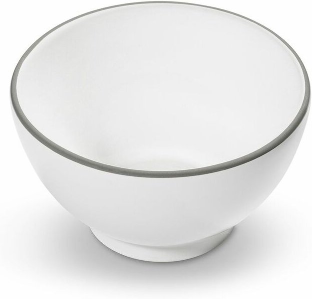 Thumbnail - Gmundner Keramik - Grauer Rand, Müslischale groß (ø 14cm)