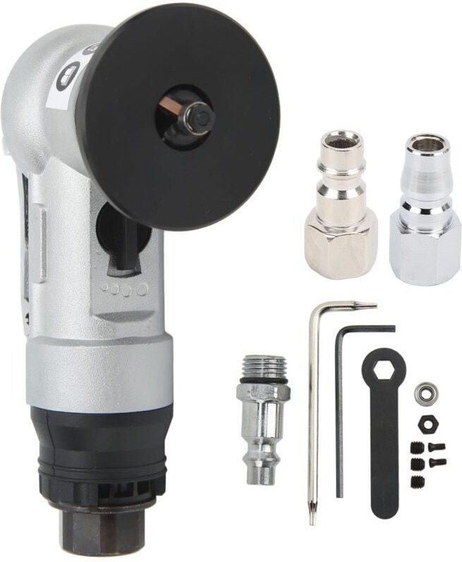 Ej.life - Pneumatische Anfasmaschine, 1/4 Zoll Luftfasenmaschine für Metall, 30000rpm R0-R1 Luftfasenmaschine mit 5-stuf...