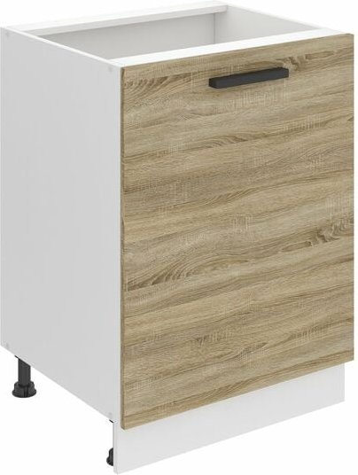 Unterschrank Küche, Küchenunterschrank 60 cm Breite. sd Küchenunterschrank ohne Arbeitsplatte. Küchenschrank mit 1 Tür, ...