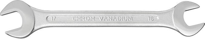 Polierte feste metrische Ringmaulschlussel 6x7 mm Fervi 0222/06x07