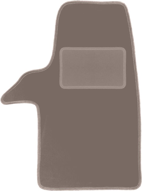 Beige Fahrermatte für: Volkswagen Transporter T5 Kastenwagen (2003-2015)