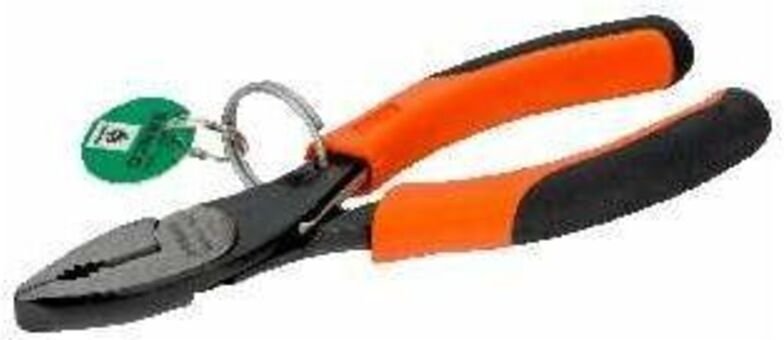 Bahco ERGO Kombinationszange mit Sicherheitsring, 160 mm