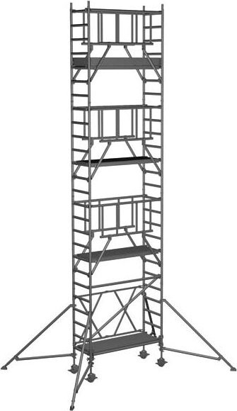 Zarges Klappgerüst S-PLUS 2T doppelte Plattformbreite 8,50m AH
