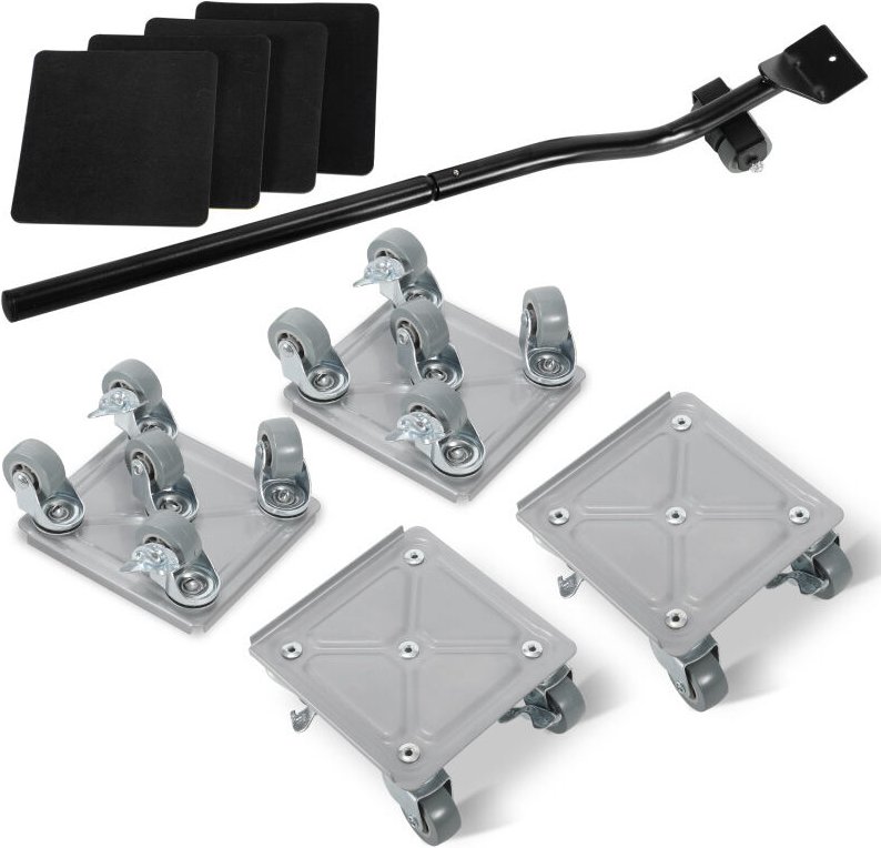 SWANEW Möbelroller Möbelheber Möbelrollen Transportroller Möbelhund Laufrollen 4 Stück