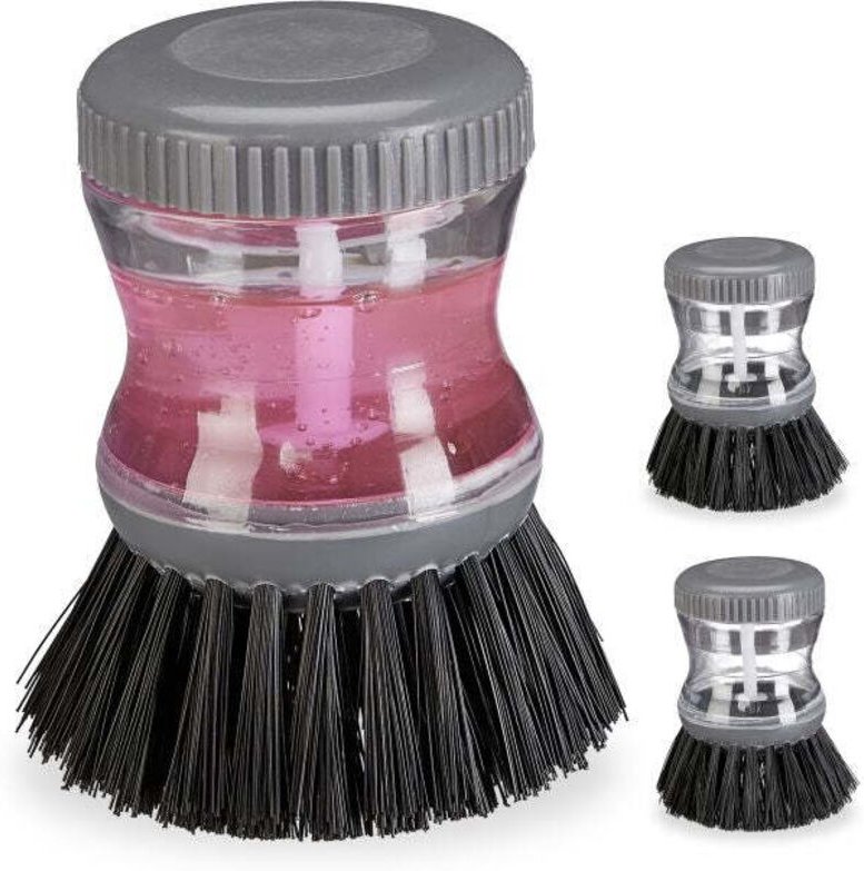 3x dishwashing brush