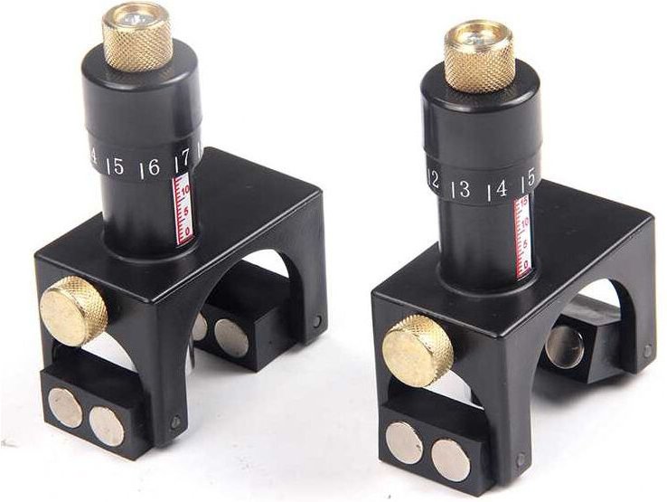 2-teilige Hobelklingenlehre, Hobelklingen-Einstelllehre zum ordnungsgemäßen Installieren neuer Hobelklingen, Lehrenlehre...