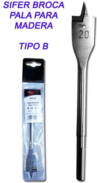 Holzspatenbohrer 38 Typ b - Sifer