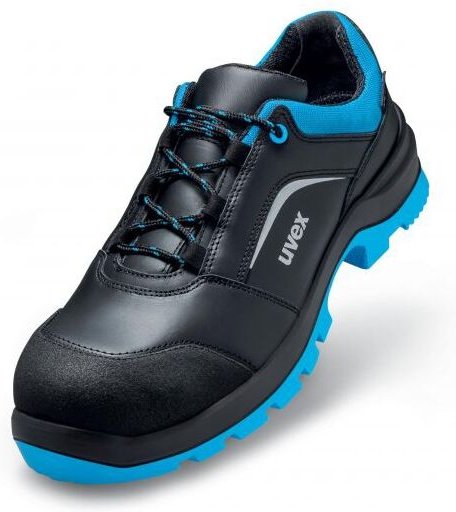 Thumbnail - Uvex - 2 xenova Sicherheits-Halbschuh Gr.47 W11 S3L esd sr schwarz/blau 9555.2