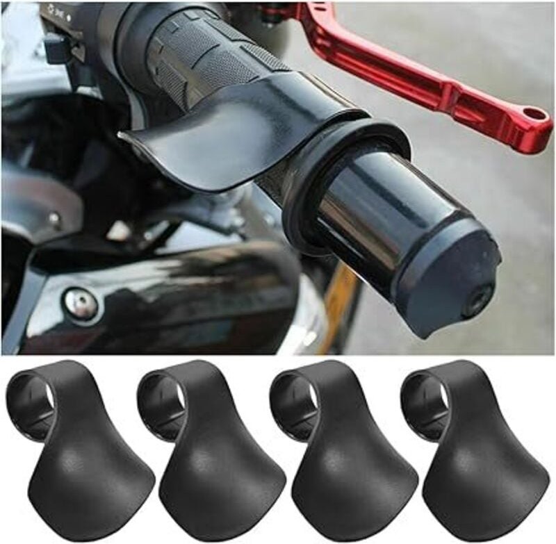 4-teilige Motorrad-Gasgriff-Handgelenkauflage, Cruise-Assist-Halterung, Tempomat-Gasgriff, Motorrad-Assist-Griff, Cruise...