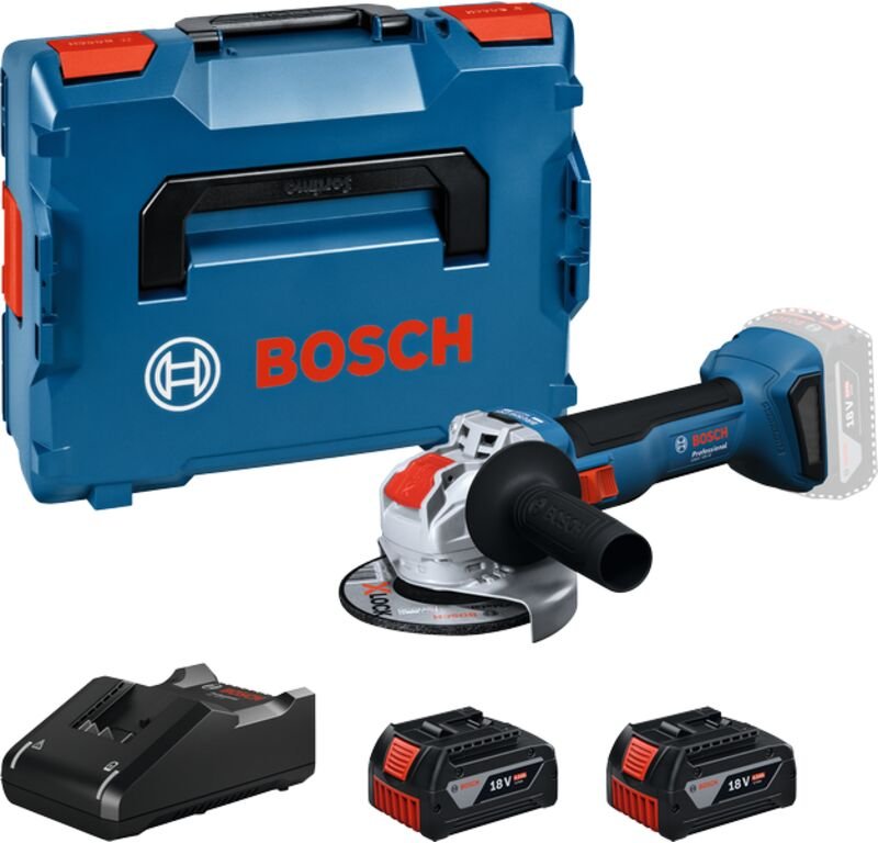 Bosch Professional GWX 18V-8 (L) Akku-Winkelschleifer (06019N9102)