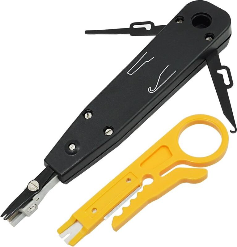 Gabrielle - Installations-Toolkit, Installations-Toolkit, Netzwerk-Jack-Panel-Punch-Down-Tool, einfaches Netzwerkkabel-P...