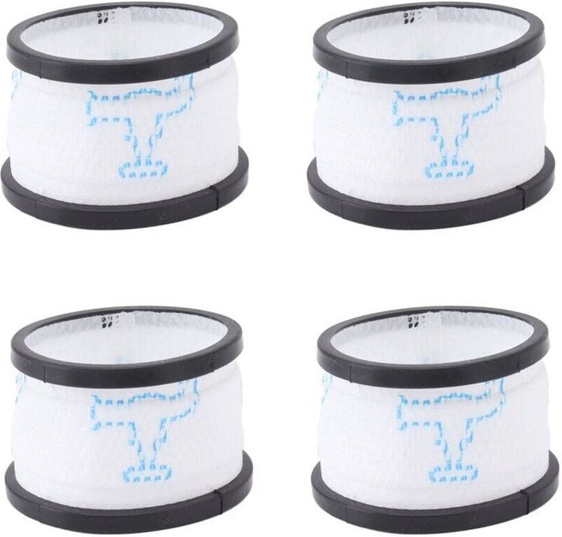 4er-Pack Ersatzfilter für Staubsauger inse S600 S6P S6, waschbare, wiederverwendbare Filterkartuschen, Upgrade-Netzfilte...