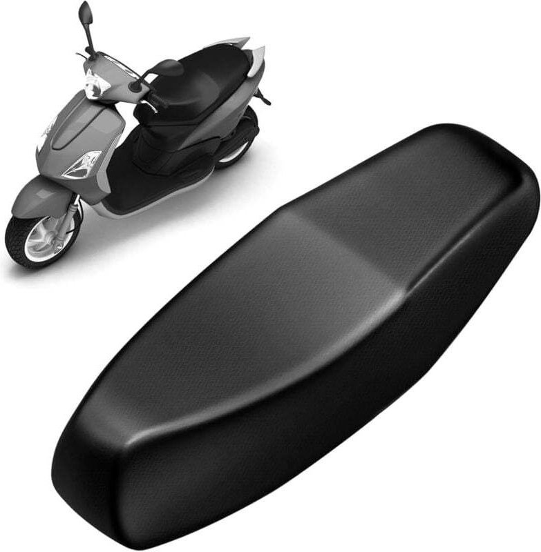Universal Motorrad Leder Sitzbezug Schwarz, Largeight, Universal Motorrad Leder Sitzbezug Schwarz, Largeight