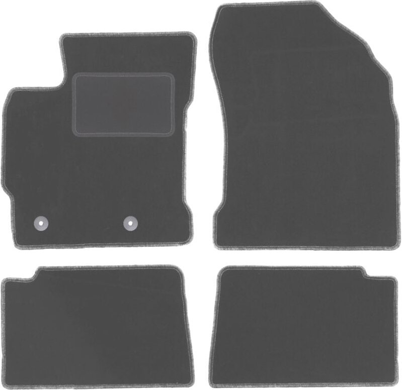 Graphit-Fußmatten für: Toyota Corolla XI E16 Fließheck, Limousine (2013-2019)