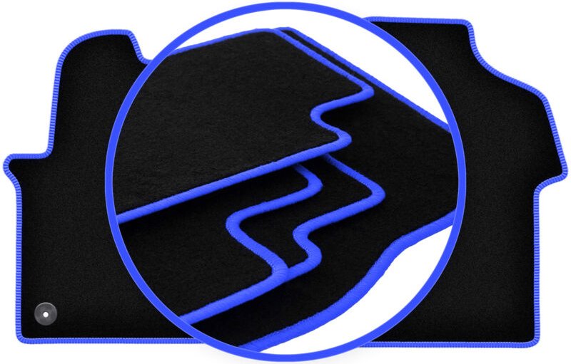 CARLUX-BLUE Autofußmatten für: Fiat Talento Kastenwagen (2016-)