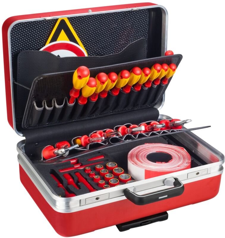 Werkzeug-Satz für Hybrid- und Elektrofahrzeuge 150/43 Vierkant hohl 10 m - Hazet