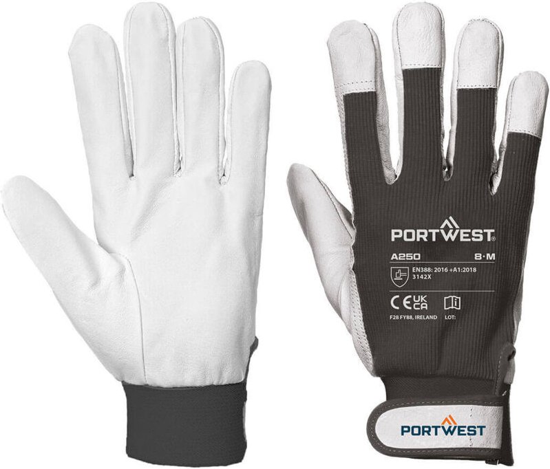 Tergsus Handschuhe Schwarz - XXL - Größe 11