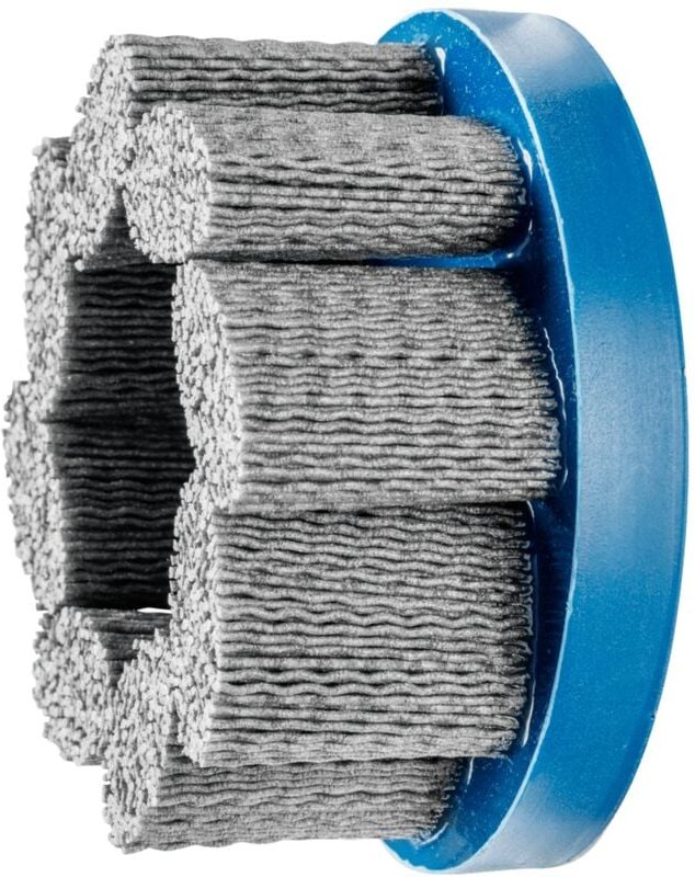 Pferd - composite flex Tellerbürste dbu ø 100x22,2 mm Bohrung SiC-Filament-Ø 1,10mm Korn 120 stationär