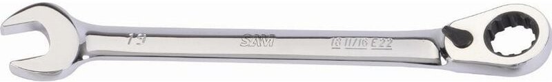 Sam Outillage - Ringmaulschlüssel mit Multiformat-Ratsche 10 mm sam - 50HC10