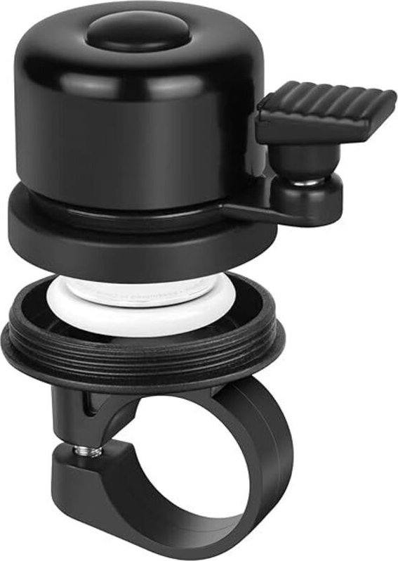 Shining House - Anti-Diebstahl-Alarm, AirTag-Fahrradklingel für Fahrradhalterung, versteckt im Alarm – praktischer verst...