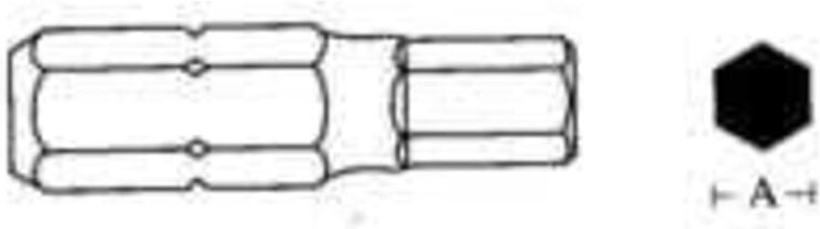 JONNESWAY SECHSKANT 12 x 30 mm 6-kant 10 mm