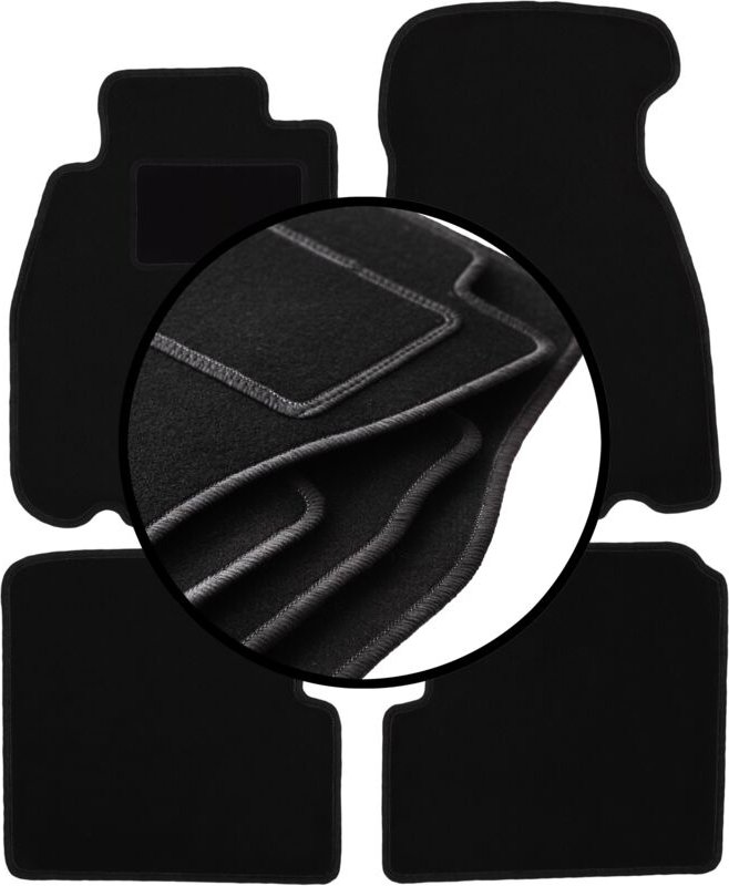 Komplettset Veloursmatten für: Volvo V40 I Kombi (1995-2004)