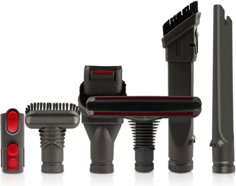 6er Set Dyson Staubsauger Zubehör Saugkopf V6 dc35 / 45 / 52 / 58 / dx901 Bürstenkopf Set