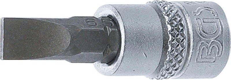 Bit-Einsatz Antrieb Innenvierkant 6,3 mm (1/4') Schlitz 6,5 mm
