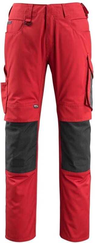 Mascot UNIQUE Bundhose Mannheim 12679-442-0209 Gr. 49L rot/schwarz