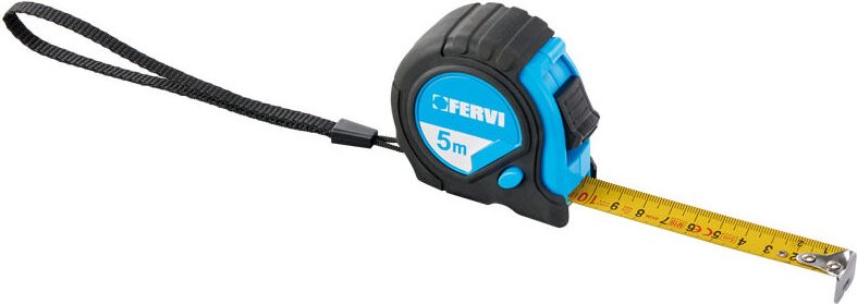 Massband con Bremse 5m Fervi f805