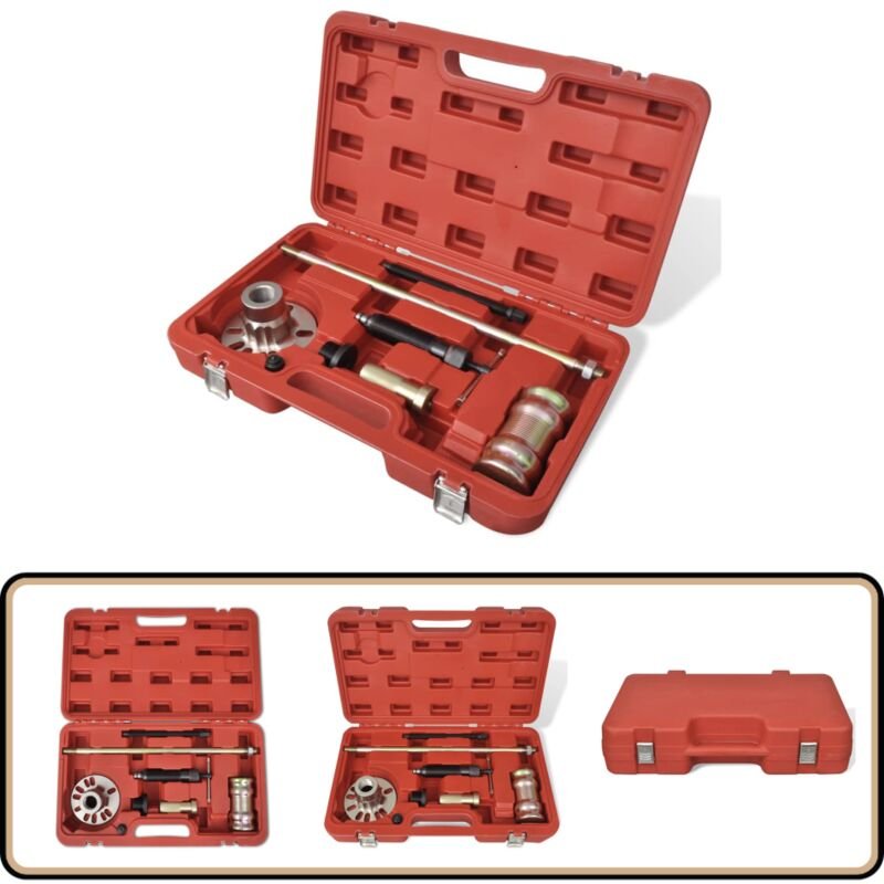 Vidaxl - Hydraulischer Radnaben-Abzieher mit Hammer 10 Tonnen - Hydraulik-Radnabenabzieher - Radnabenentferner - Autower...