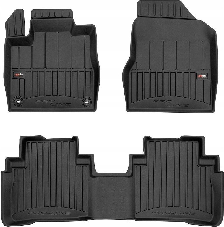 Gummimatten und Fußmatten Nissan Murano I Z50 2003-2009 3D Mulde